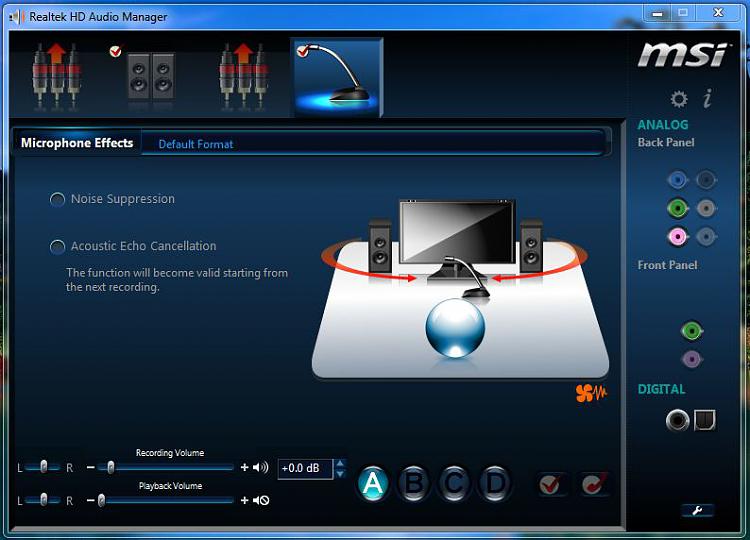 Realtek audio driver