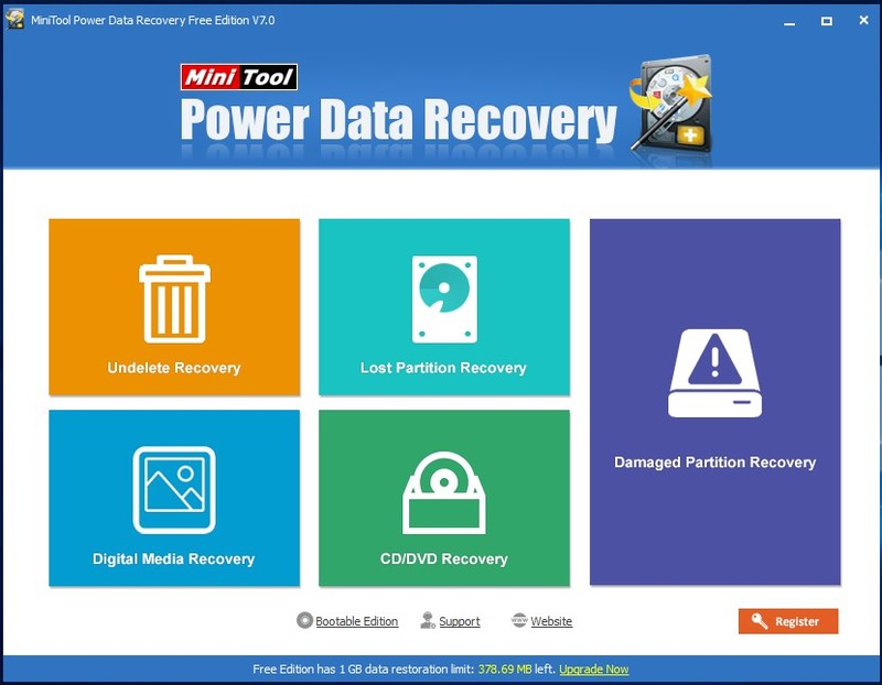 Minitool power data recovery