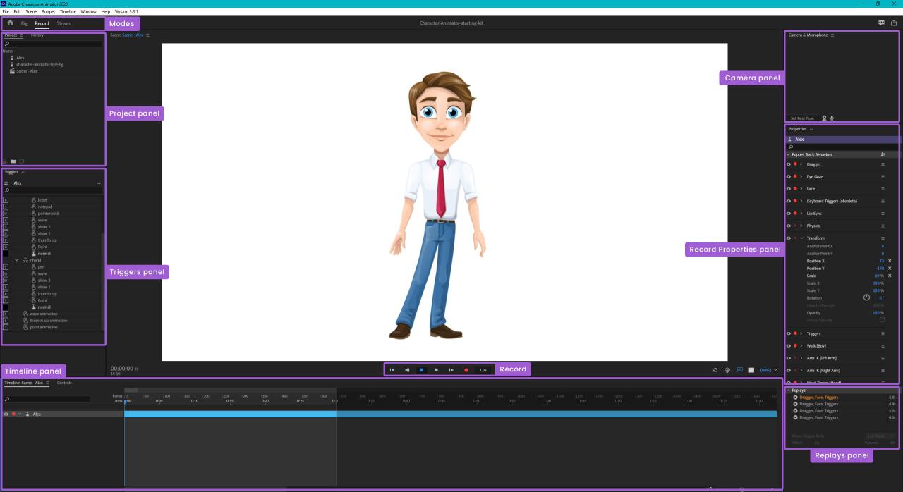 Adobe character animator