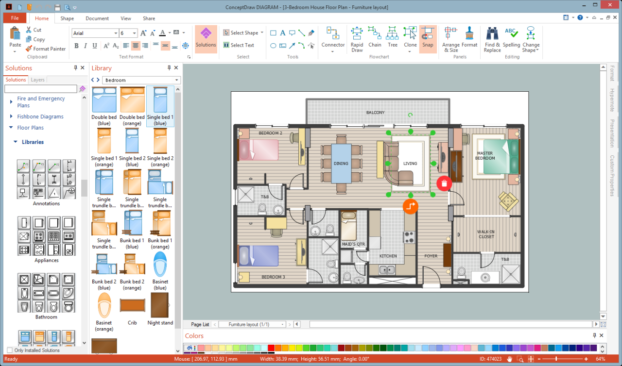 Floor plan maker