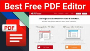 Best free pdf editor