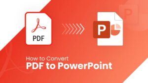 Convert pdf to powerpoint