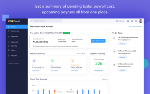 Zoho payroll