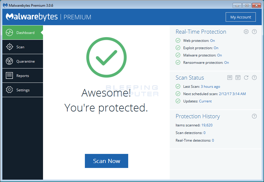 Malwarebytes malware anti screenshots