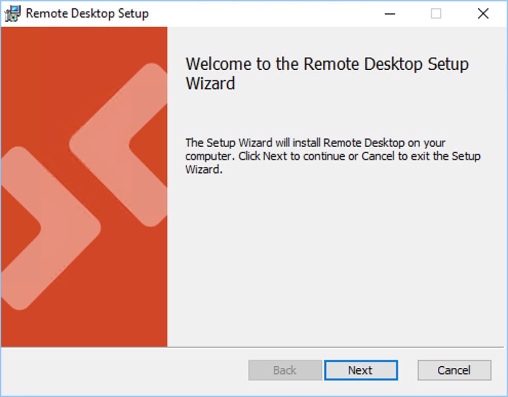 Microsoft remote desktop