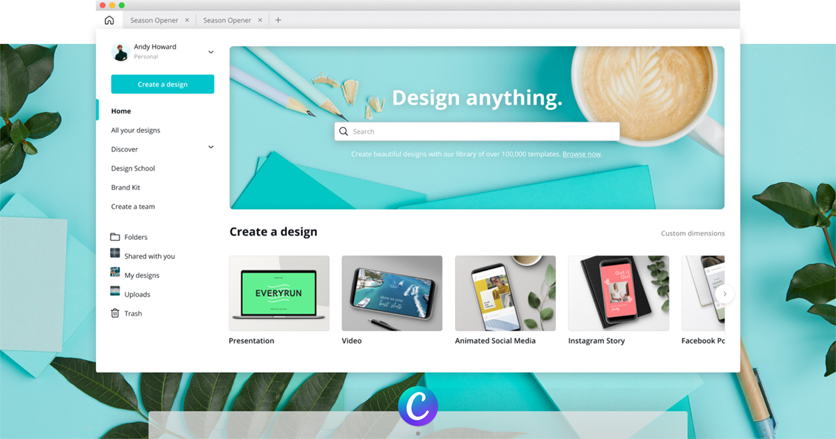 Download canva for pc